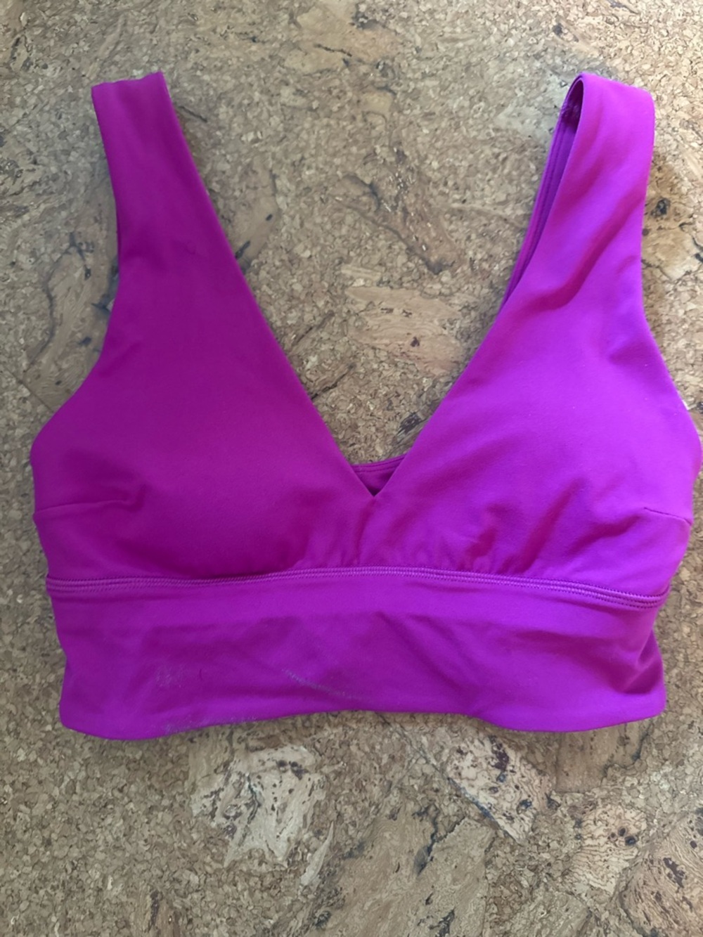 Lululemon Align V-Neck Sports Bra Magenta